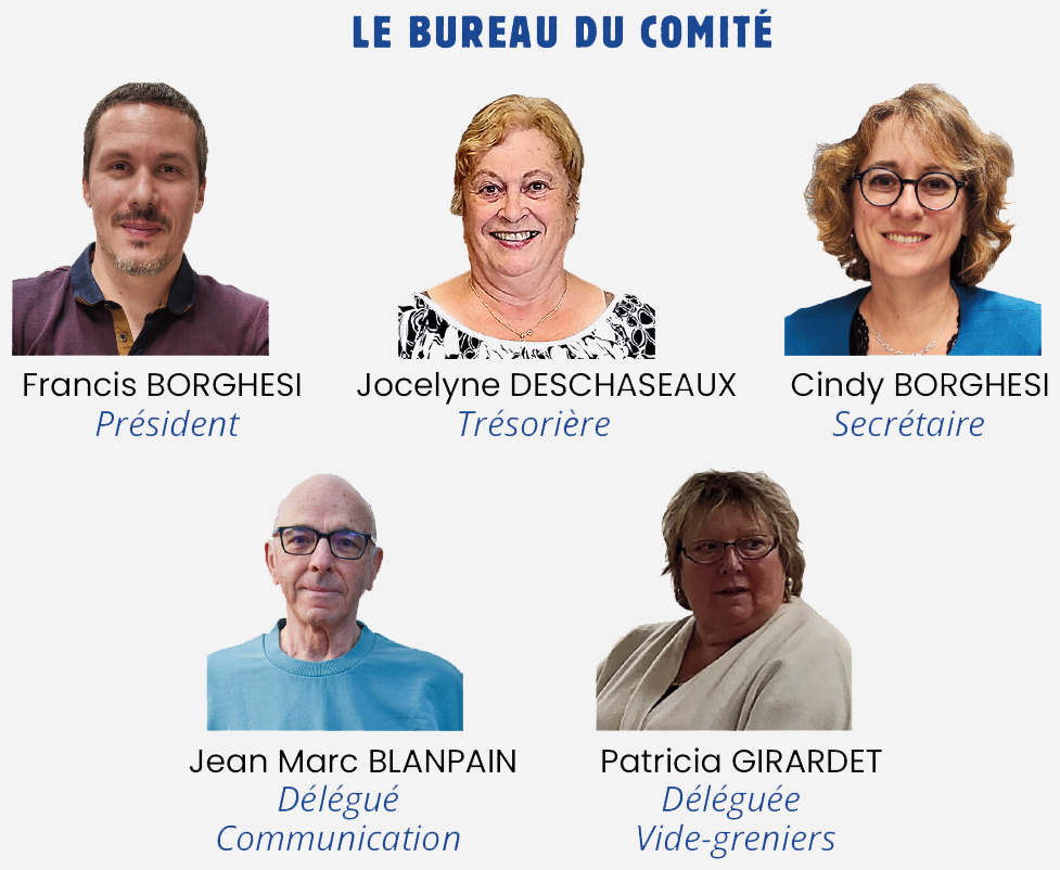 Bureau Comité des Fêtes Saulxures-les-Nancy 2025
