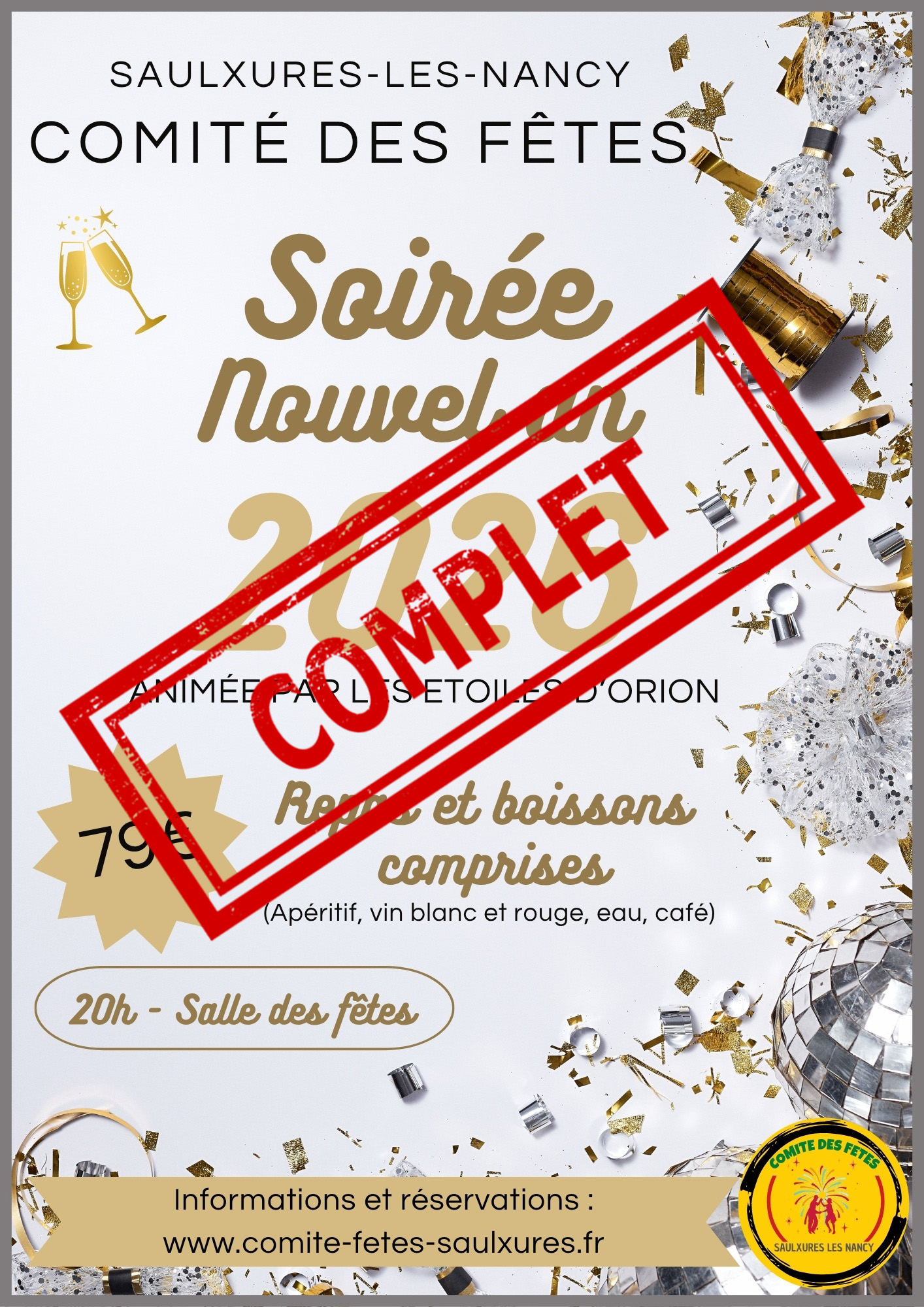 Affiche Nouvel An 2026